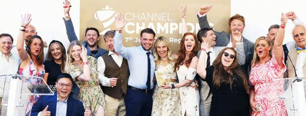 Three trophies wrap up memorable day at the 2022 Channel Champions Awards